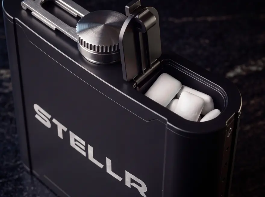 STELLR hidden storage compartment